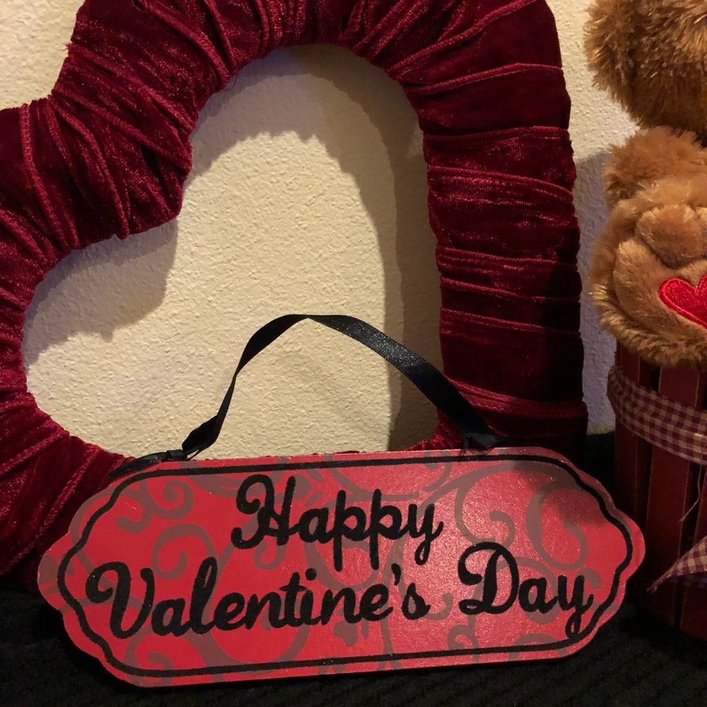 Valentine's Day Wood Sign